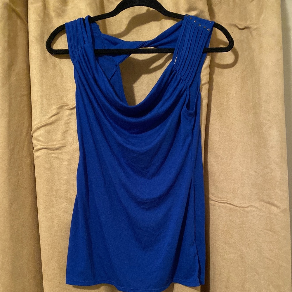 Decoded  blue shirt